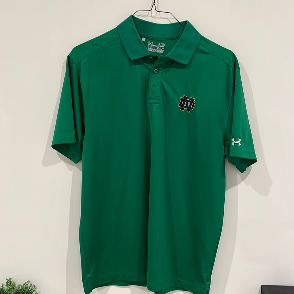 COPY - Notre Dame Mens Golf Shirt